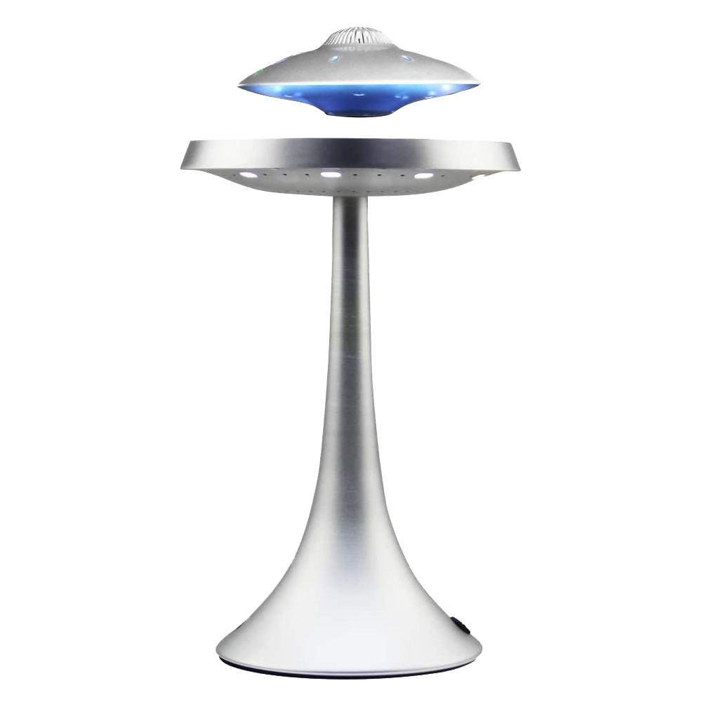 UFOLevitator™ - Der schwebende Bluetooth-Lautsprecher und LED-Tischlampe für Ihr Zuhause