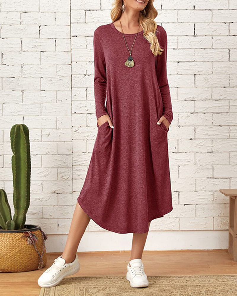 Milleke - Langärmeliges Kleid für Frauen