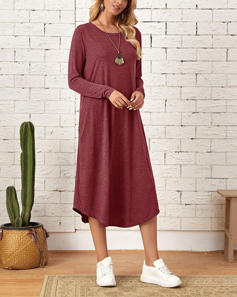 Milleke - Langärmeliges Kleid für Frauen