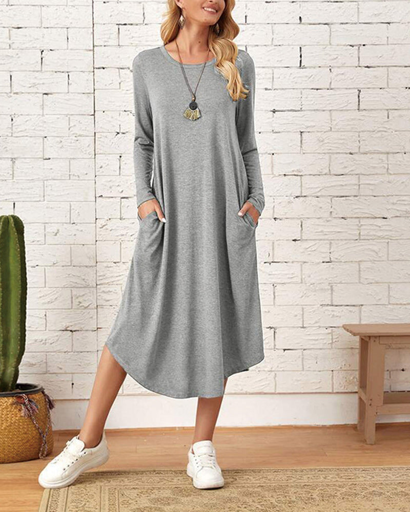 Milleke - Langärmeliges Kleid für Frauen