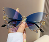 DiamondGlam™ - Luxuriöse Schmetterlings-Sonnenbrille für Damen