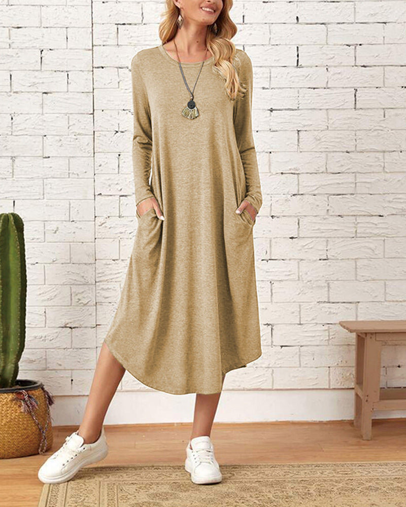 Milleke - Langärmeliges Kleid für Frauen