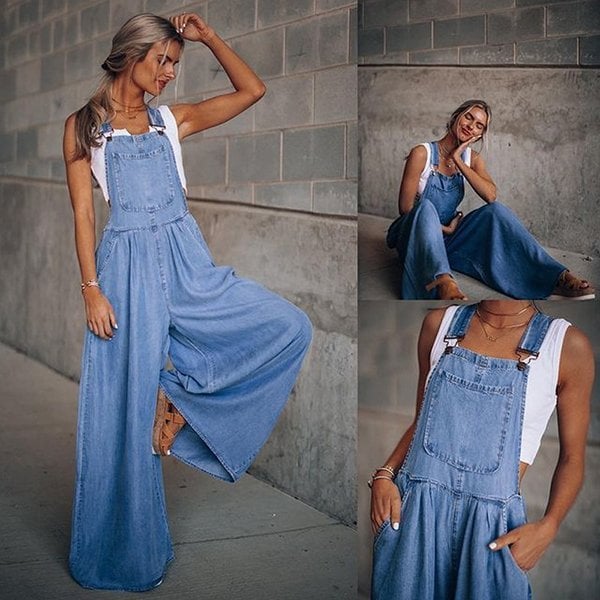 Lotte | Damen Denim Jumpsuit