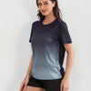 Sophie | Sportliches Damen-T-Shirt in Ombre-Farben