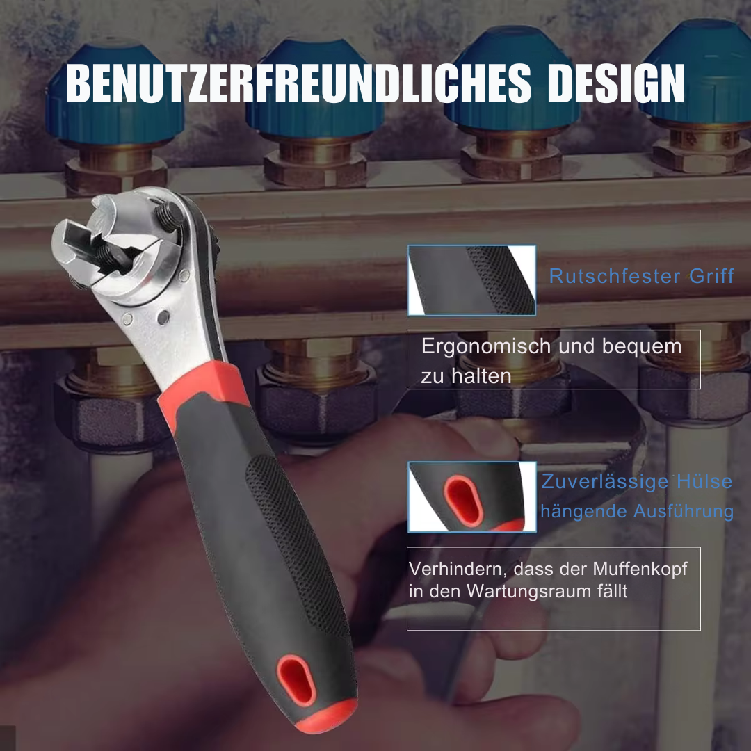 FlexWrench™ - Der einstellbare Ratschenschlüssel für jeden Job