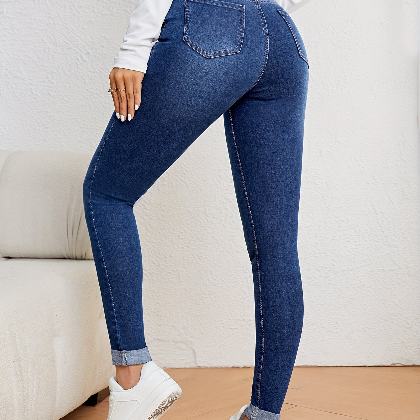 Mila | Damenjeans mit schmaler Passform und hoher Taille