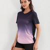 Sophie | Sportliches Damen-T-Shirt in Ombre-Farben