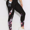 Lotte | Yoga-Leggings mit hoher Taille und floralem Muster