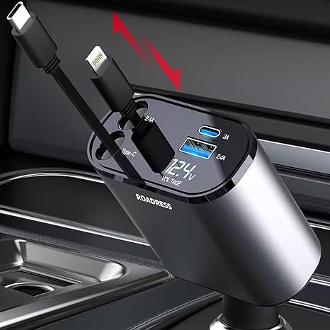 ChargeMaster™ - Der vielseitige 4-in-1 Auto-Ladegerät für all Ihre Geräte.