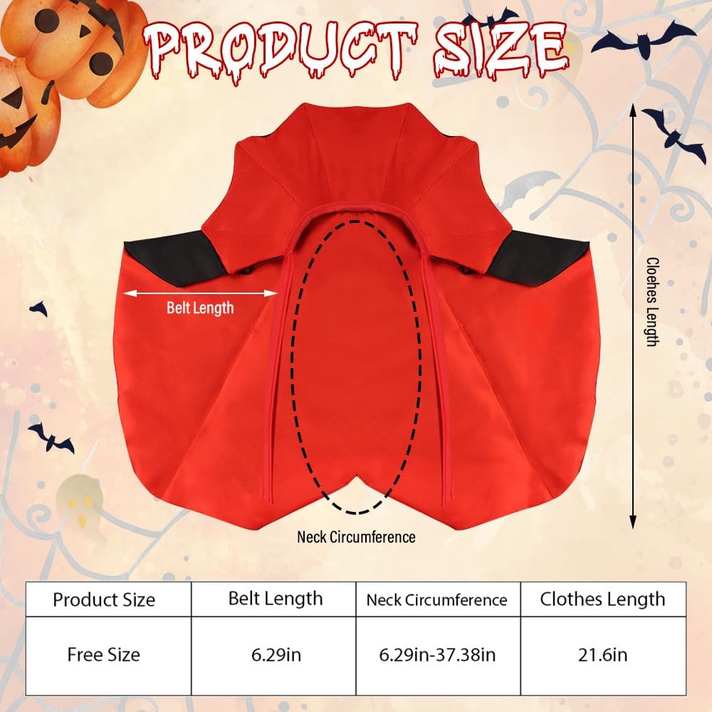 VampirKatzenCape™ - Das perfekte Halloween-Kostüm für Ihre Katze!