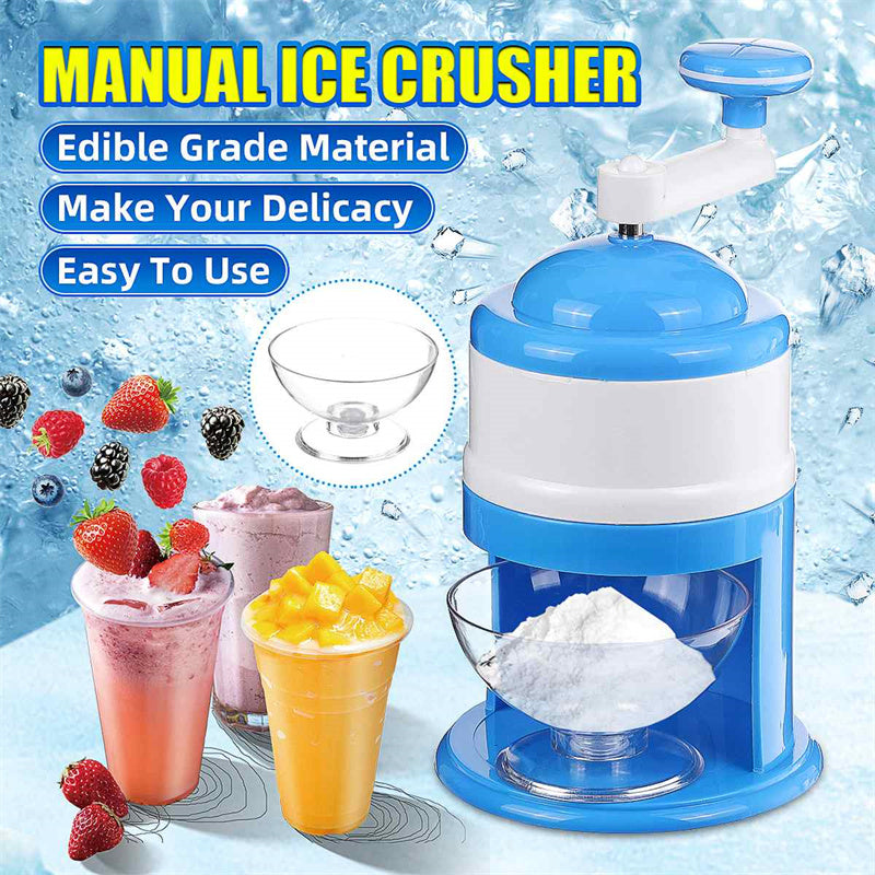 IceCrush™ - Die ultimative Handkurbel-Eismaschine für perfekt zerkleinertes Eis