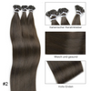 KeratinFusion™ – Glatte Echthaar-Extensions mit Flachspitze und Keratin-Kapseln