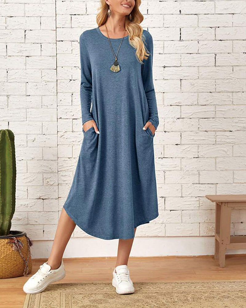 Milleke - Langärmeliges Kleid für Frauen