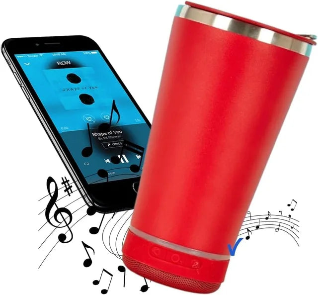 ThermoSound™ - Der innovative Thermobecher mit Bluetooth-Lautsprecher