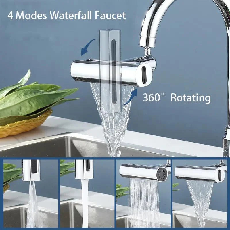 FlowMaster™ - Die universelle 720° drehbare Küchenarmatur mit 4 Modi!