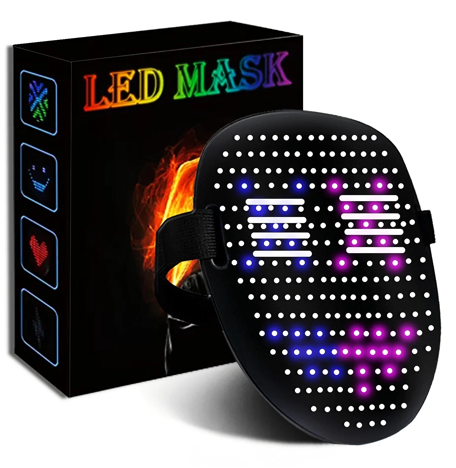 LumiFace™ Smart LED Mask - Der Ausdruck Ihrer Persönlichkeit leuchtet jetzt!