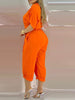 Emma | Oranje Jumpsuit