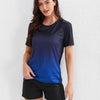 Sophie | Sportliches Damen-T-Shirt in Ombre-Farben