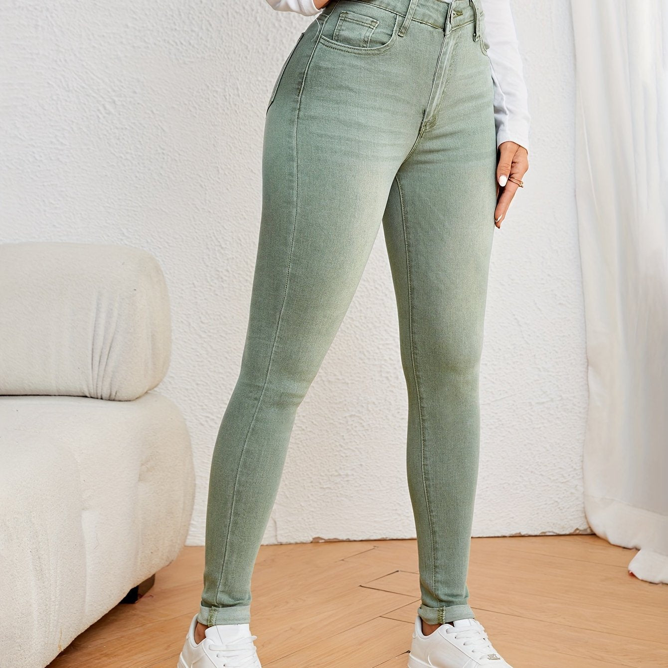 Mila | Damenjeans mit schmaler Passform und hoher Taille