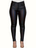 Sophie Gecoate skinny jeans met hoge taille