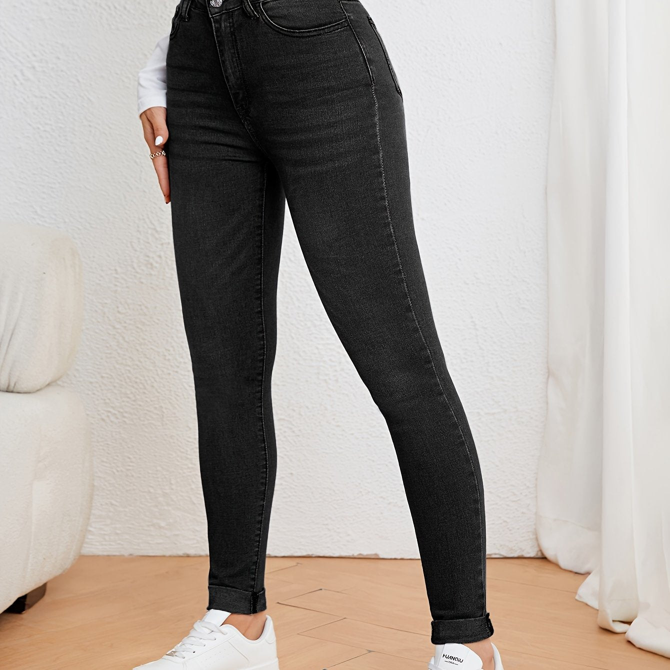 Mila | Damenjeans mit schmaler Passform und hoher Taille