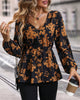 Herbst | Stilvolle Bluse mit V-Ausschnitt