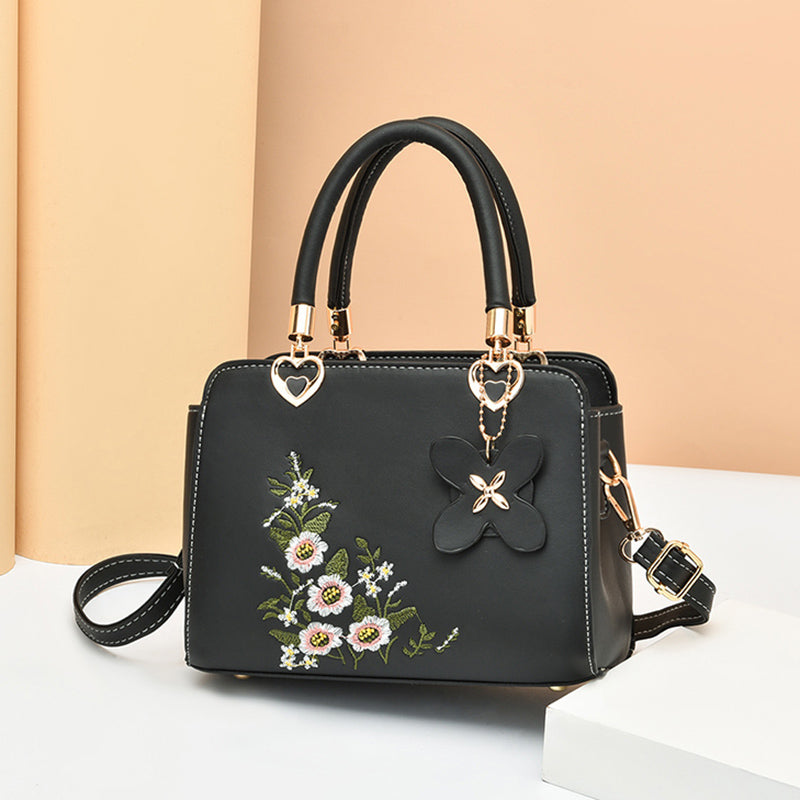 Flora Crossbody Bag | Mit exquisiter Stickerei