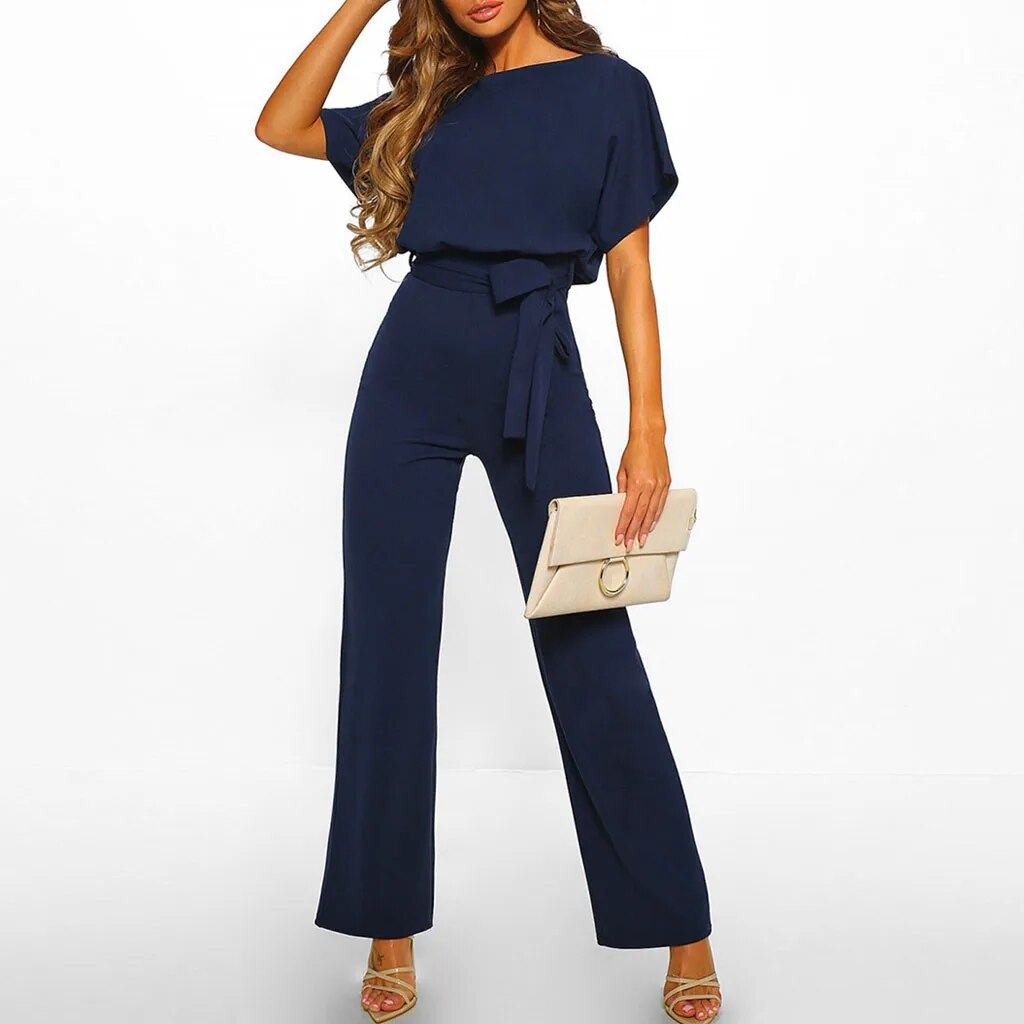 Noa | Stylischer Jumpsuit mit Taillenband